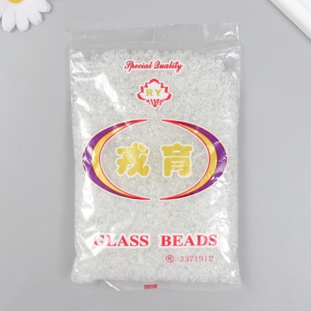 Glass beads 6/0 "transparent" 450 gr-2