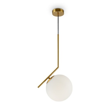 Suspended lamp Freya Fr5129PL-01BS Sara, 200x200x1650 mm, E14, 1x40W, brass color