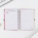 Profile for girls on the lock "for stylish girls", A6, solid cover, 40 sheets