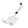 Universal bracket for game consoles, wall, white