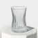 Elysia glass set for tea, 12 items: a glass of 200 ml, 6 pcs, a saucer d = 13 cm, 6 pcs