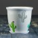 Flower pot "Cactus" No. 2 (D12) Gothic cord, 0.7 liters