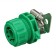 Connector, 3/4 "(19 mm), with a mount on a crane 3/4" (19 mm), with a clamp, plastic, rubber, Greengo