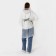 Rawland adult poncho “Go to...”, oversize, 44-52, 97 x 120 cm, white color