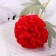 Artificial flowers "Galant hydrangea" D-7 cm 43 cm, red