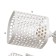 Gwen chandelier 5x60W E27 white 64x25x20cm