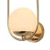 Wall lamp Mars 170 mm, 180 mm, E27 60W