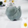 Souvenir "Cat Pers", 7.5x8cm, Gzhel, Gray Color