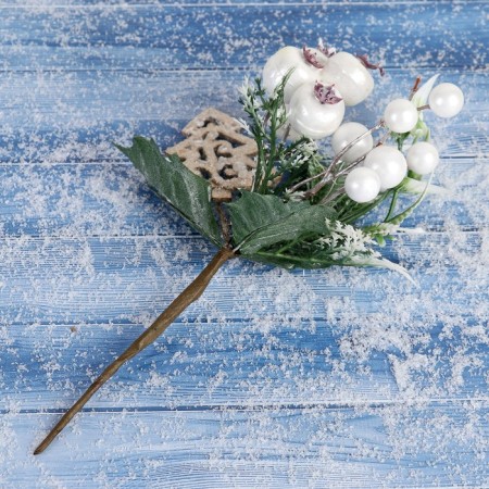 Decor "Winter Lighting" Christmas tree berries 18 cm,-1