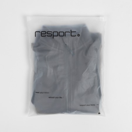 Longslit female Resport, on a zipper, p. 48, the color is gray, basic, with a long sleeve-11