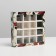 Box for sweets, confectionery packaging, 16 cells, Gift for you, 17.7 x 17.7 x 3.8 cm