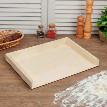 A set of boards for dumplings 2 pcs (40 × 30 × 4 cm; 30 × 21 × 4 cm)-2