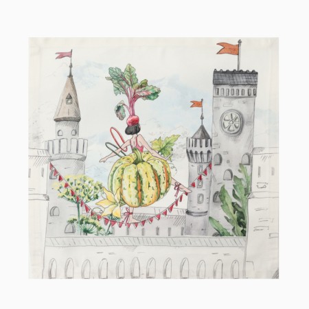 Set of napkins Ethel Circus Show 40x40cm-4 pcs., 100% hl., 190 g/m2-2