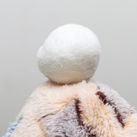 Assumes "Stars" with a hood, size S (DS 25 cm, OG 35 cm, Osh 25 cm), beige-12