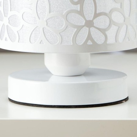 Table lamp "Flowers" 1xe27 40W white 14.5x14.5x19.5 cm Risalux-5