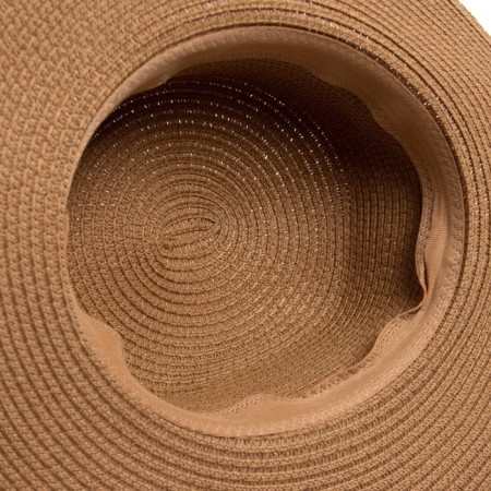 Women's hat minku beige color, size 56-58-4