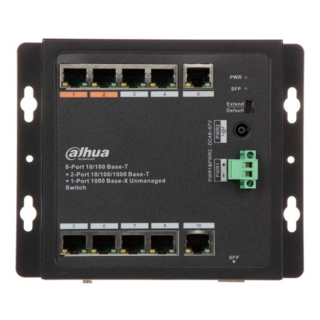 Dahua DH-PFS3111-8et-96-F 10X1Gbit/s 6POE+ 2POE ++ 96W Unguided-1