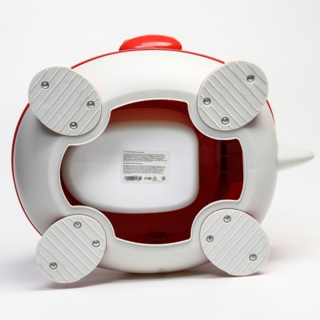 Children's pot "Dinosaurus", red color-4