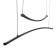 Lamp Bayerlux "Intens" LED 30W 6000K black 90x25-125 cm