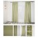 Blackout curtain, size 200x270 cm, green color