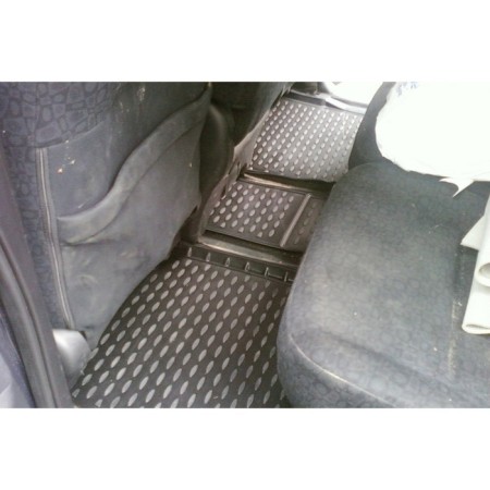 Rugs in the Honda FR-V Salon 2004-2010, 4 pcs. (polyurethane)-3