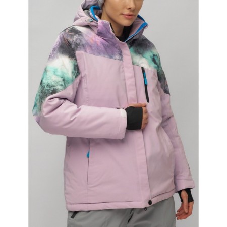 Ski suit, size 60, purple color-14