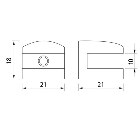 P108GP commander, up to 10 mm., Color gold-5