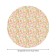 Tables on the table "Inspiration", round, oxford, elastic band, size 120x120 cm, diameter 75-100 cm