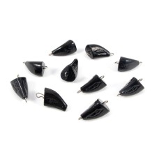 Cargo bullet-excentric painted pissy Yaman 10 pcs., 24 g, black