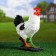 Garden figure "Chicken Ryaba" 27x16x35cm