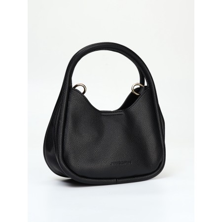 Bag Female Tout with zipper, black color-4