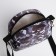 Bag's bag with zipper, gray/black/camouflage color