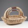 A set of baskets, 3 pcs, 44x13 cm, 37x10 cm, 31x10 cm
