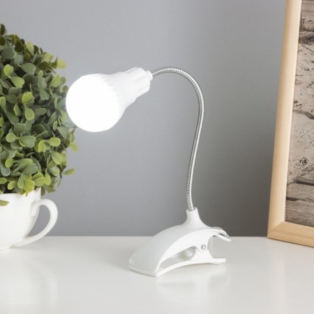 Lamp on the Brung "Light" White 13LED 1.5W wire USB 4x9x31.5 cm Risalux-1