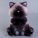 Soft toy "cat", 40 cm, gray color