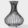 Basket for traffic jams "Vase Loft" 18.2x18.2x23.4 cm color black