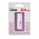 Flash drive Mirex Line White, 64 GB, USB2.0, th Up 25 MB/s, PBU up to 15 Mb/s, white