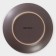 Board ceramic dessert shade "Pastel", D = 19 cm, the color is gray-brown