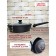 The pan -deep panIro chief, a removable handle, with a lid, cast aluminum, d = 28 cm