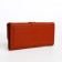 Women's wallet on the button, redhead color