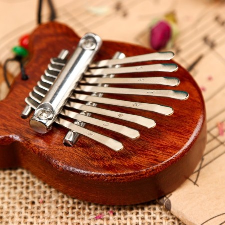 Kalim "Bear" Music Life, 8 reeds, 8.5 x 6.5 x 3.5 cm, wood-2