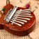 Kalim "Bear" Music Life, 8 reeds, 8.5 x 6.5 x 3.5 cm, wood