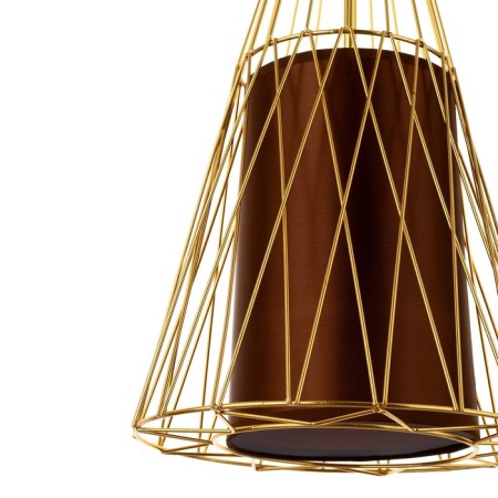 Lamp Bayerlux "Wortex" 1x40W E27 gold 27x27x120 cm.-4