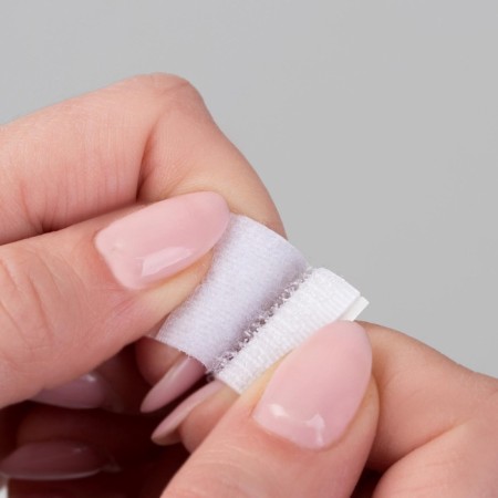A glue -based Velcro set, 2 × 2 cm, 10 pcs, white color-5