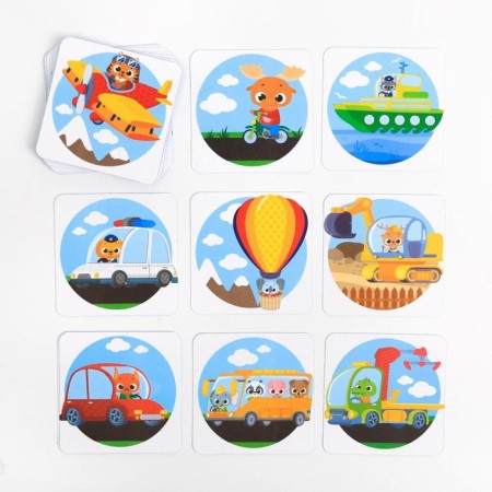 Board game "Memo. Transport ", 28 cards, 3+-2