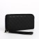 Women's wallet with lightning, black color