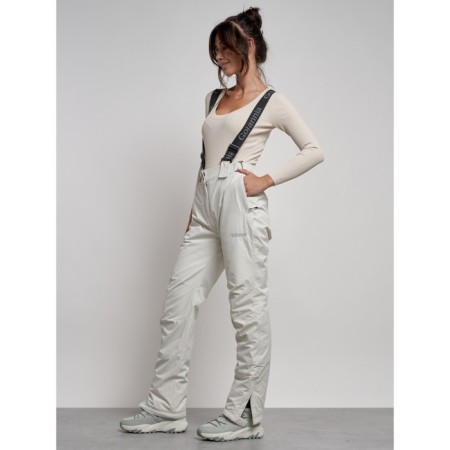 Semi -combinezone female ski insulated, size 46, white color-19