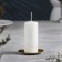Summary "plate 76" metal per candle, 7.6x7.6 cm, golden