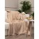 Texrepublic blanket, size 150x200 cm, beige color