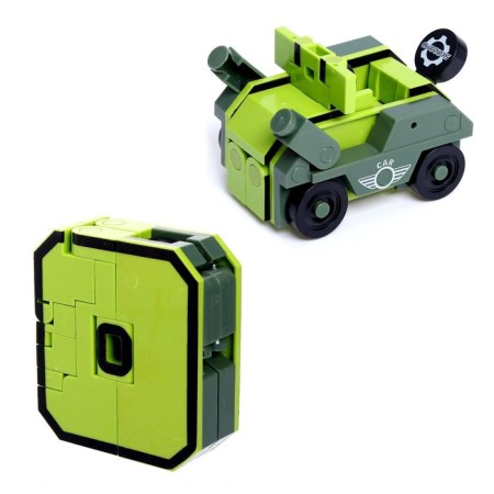 Set of robots "Robo numbers 0 - 9", transformed, 10B1-1